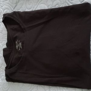 Women's t shirts all 3 one bundle two are black one is navy